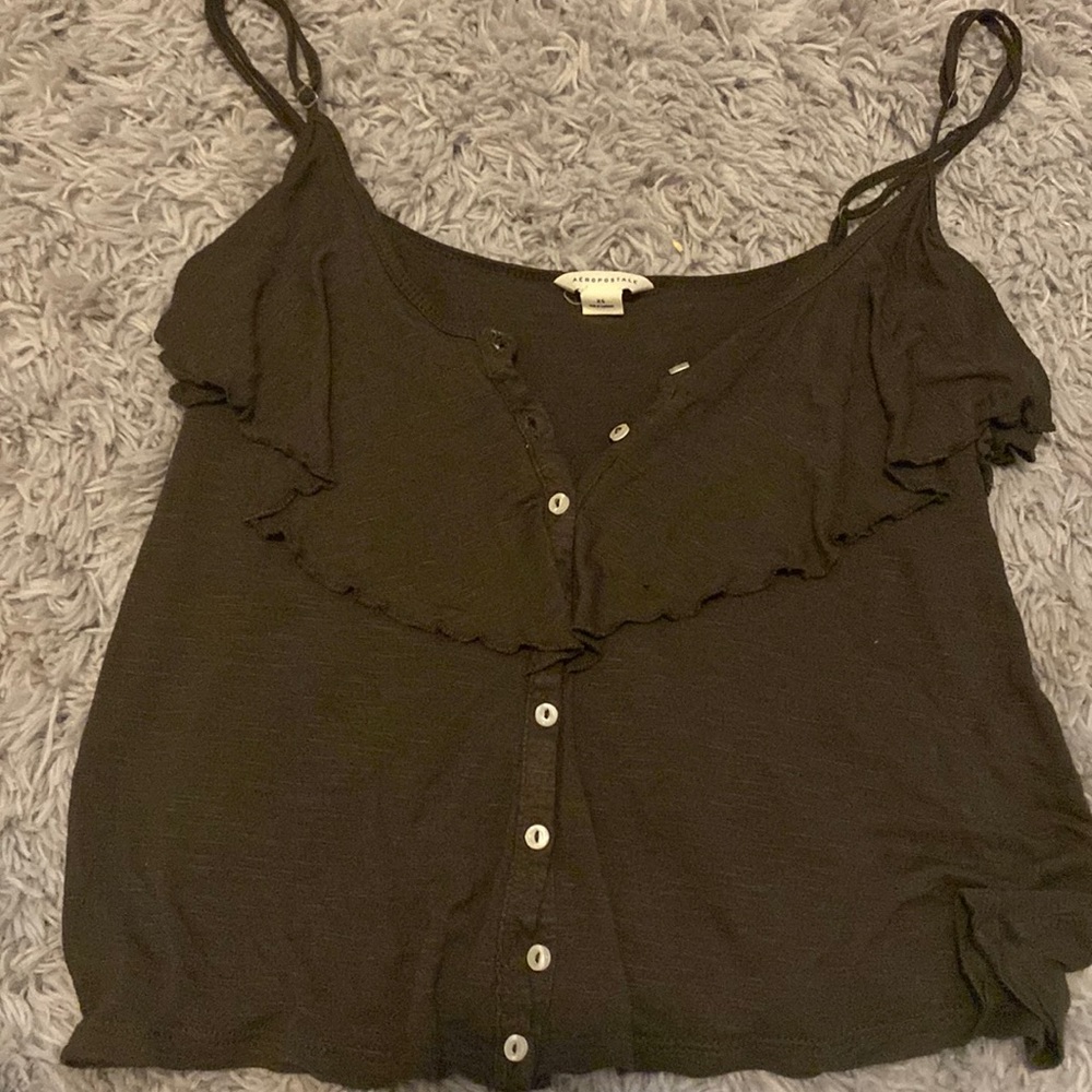 Dark green shirt